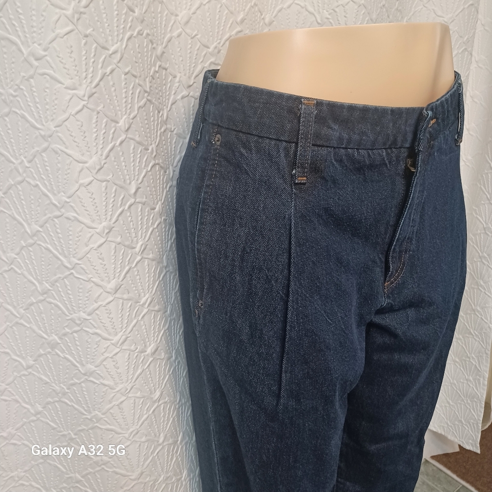 Banana Republic Women Size 30/10 Deep Indigo Relaxed Jeans - Picture 5 of 16